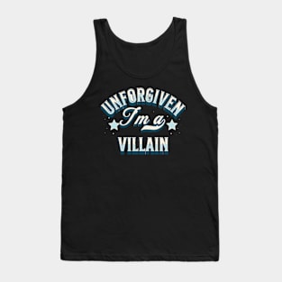 Le sserafim unforgiven im a villain typography | Morcaworks Tank Top